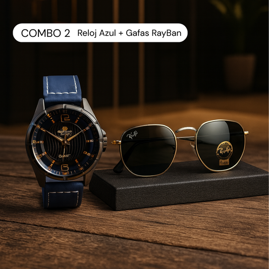 NUEVO Combo Ejecutivo Supreme | Reloj-Gafas