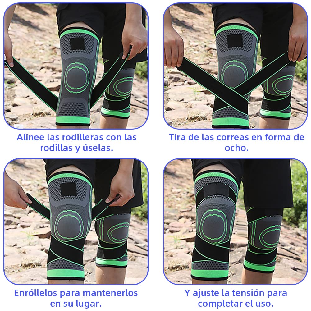 NUEVO FlexKnee - Rodillera Ortopédica Elástica De Compresión